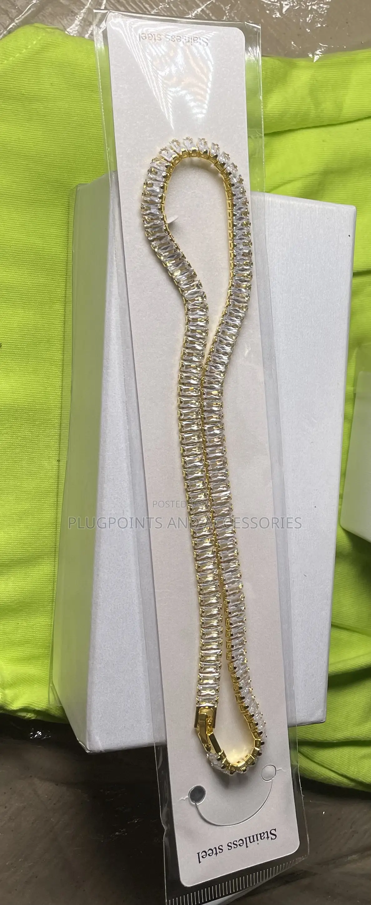 Diamond Rep Necklace Less Talk Now Echoes