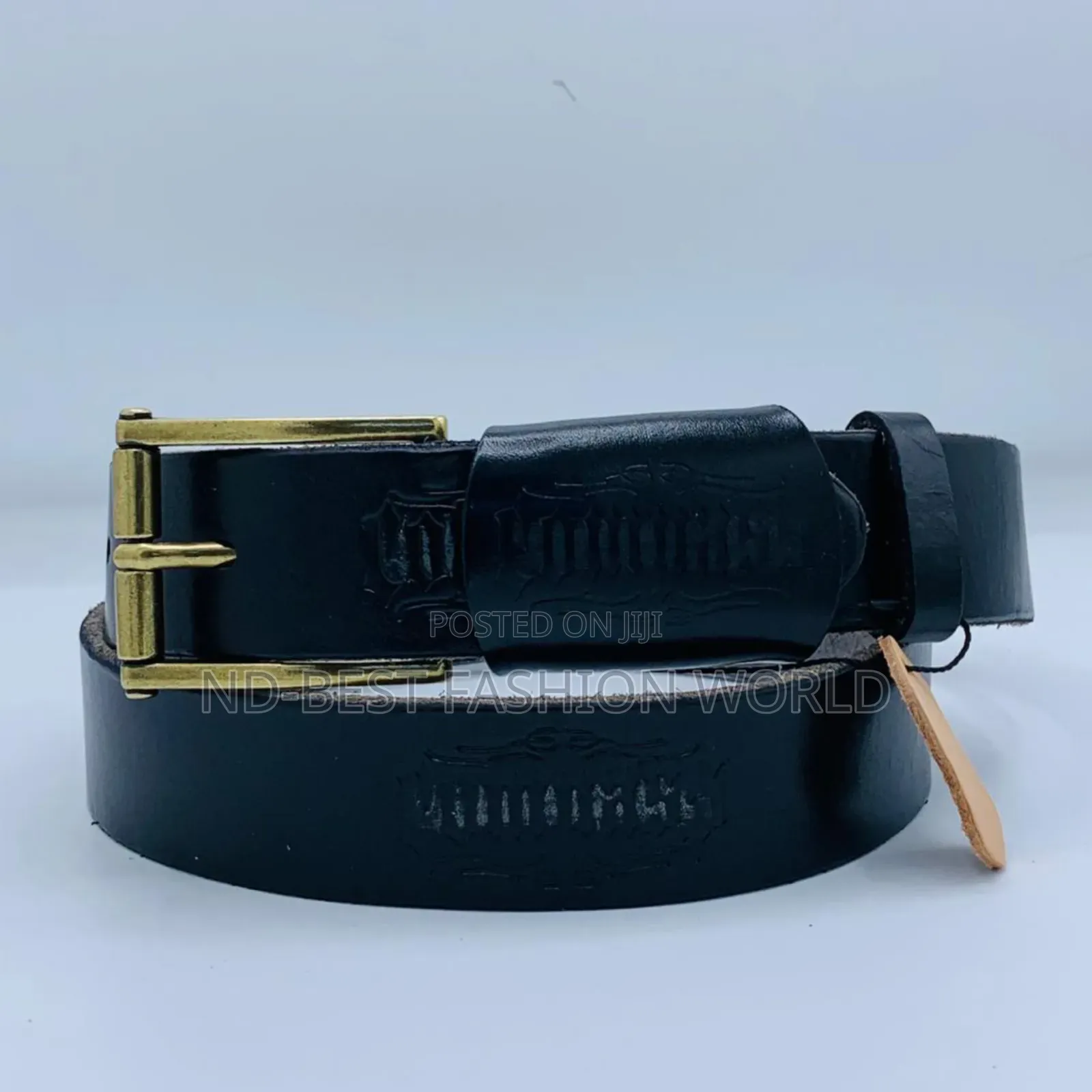 Quality Black Leather Belt