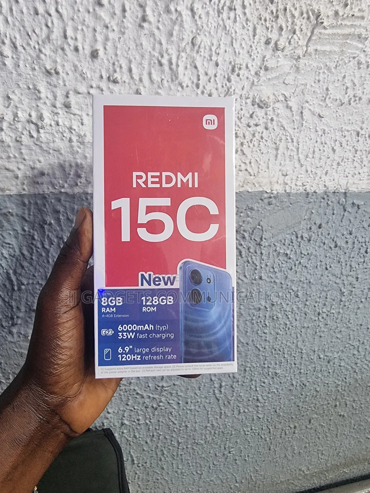 New Xiaomi Redmi 15C 4G 128 GB Black