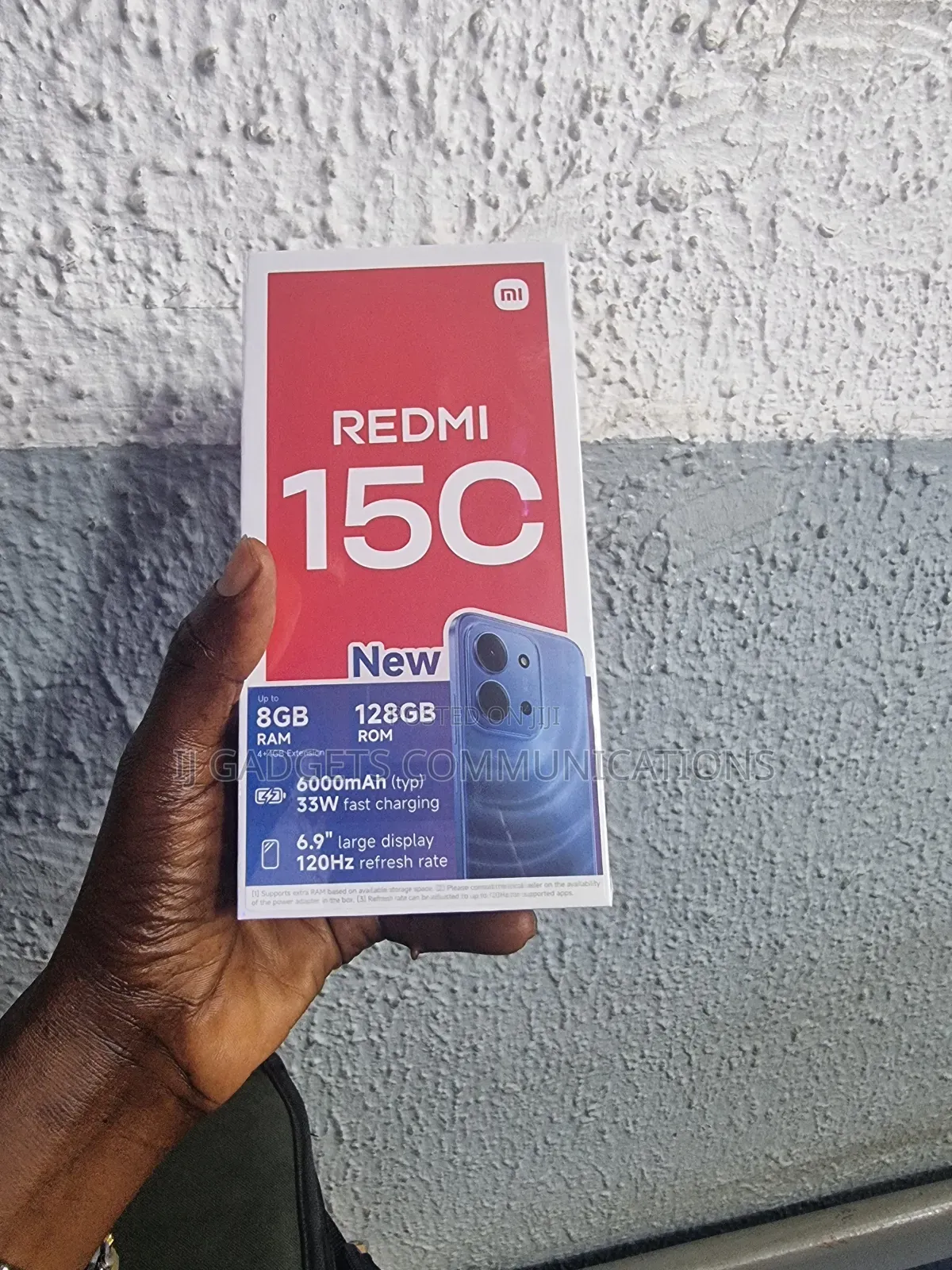 New Xiaomi Redmi 15C 4G 128 GB Black