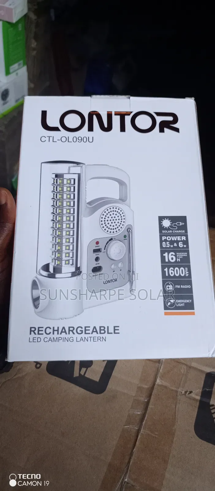 Solar Lamp Lighting