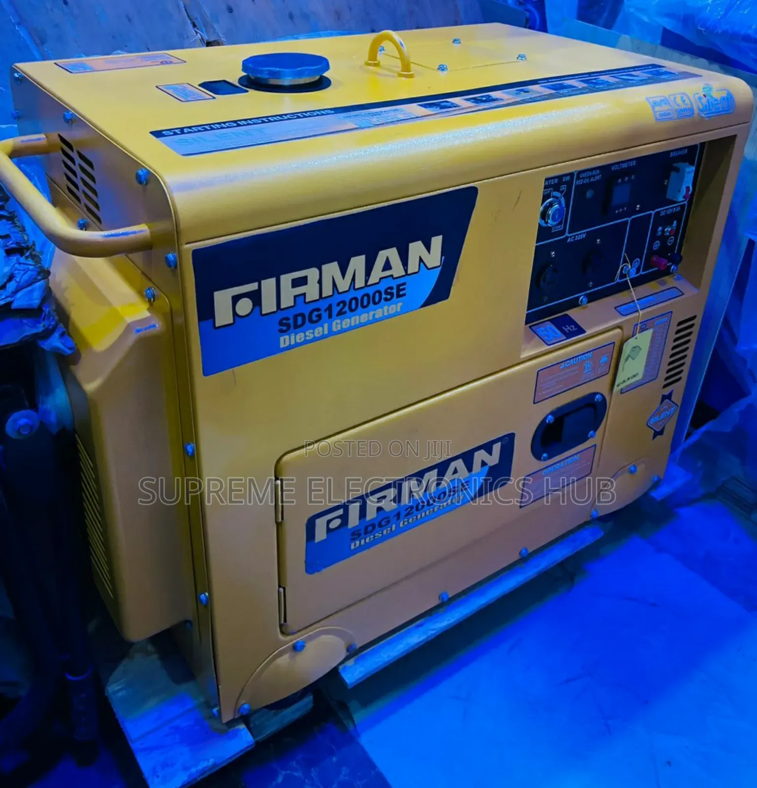New 10kva Firman Soundproof Generator 1 Year Warranty [Full Copper]