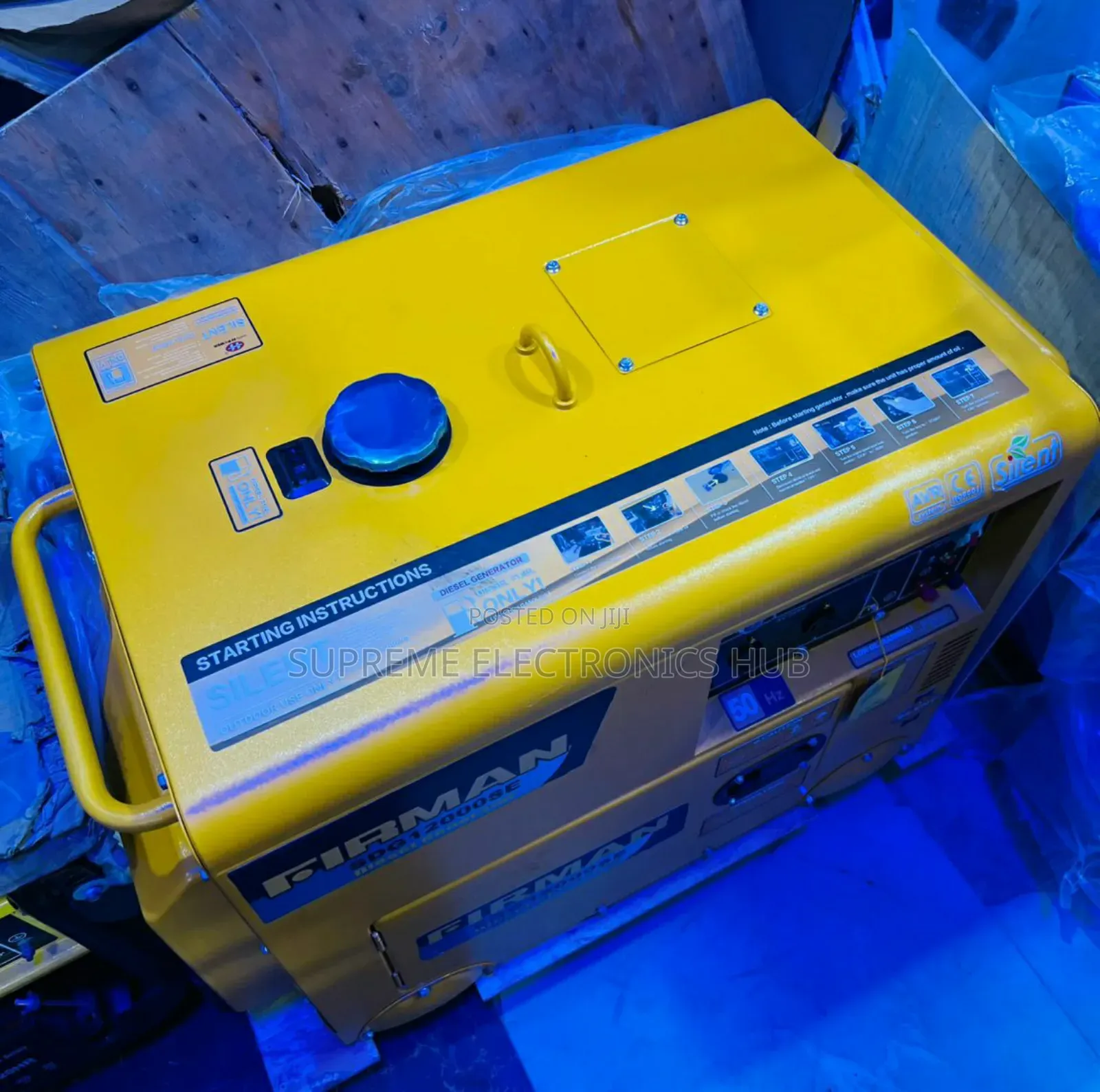 New 10kva Firman Soundproof Generator 1 Year Warranty [Full Copper]