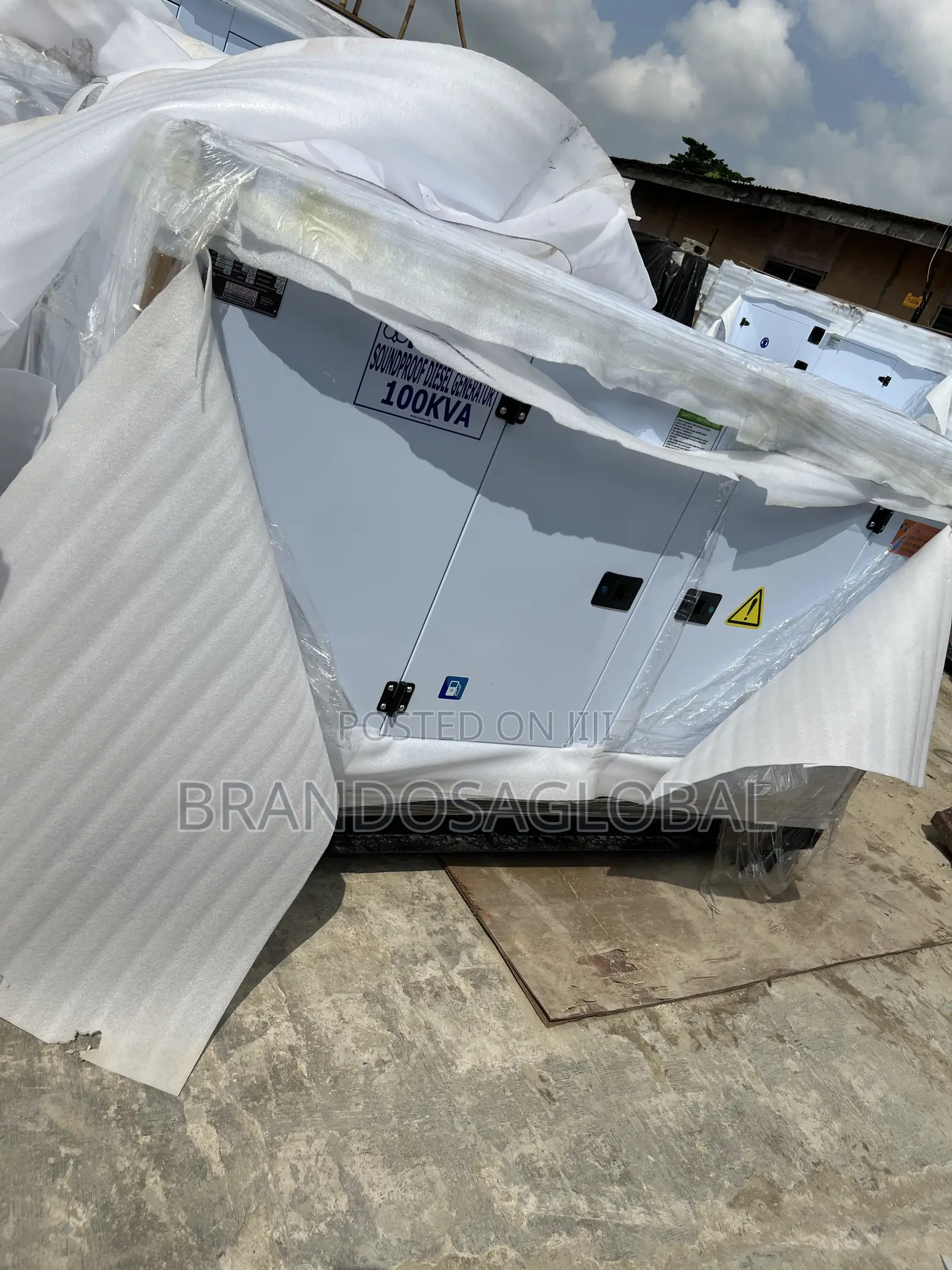Heavy Duty Perkins 100kva Sp100 Diesel Genset Low Noise Operation