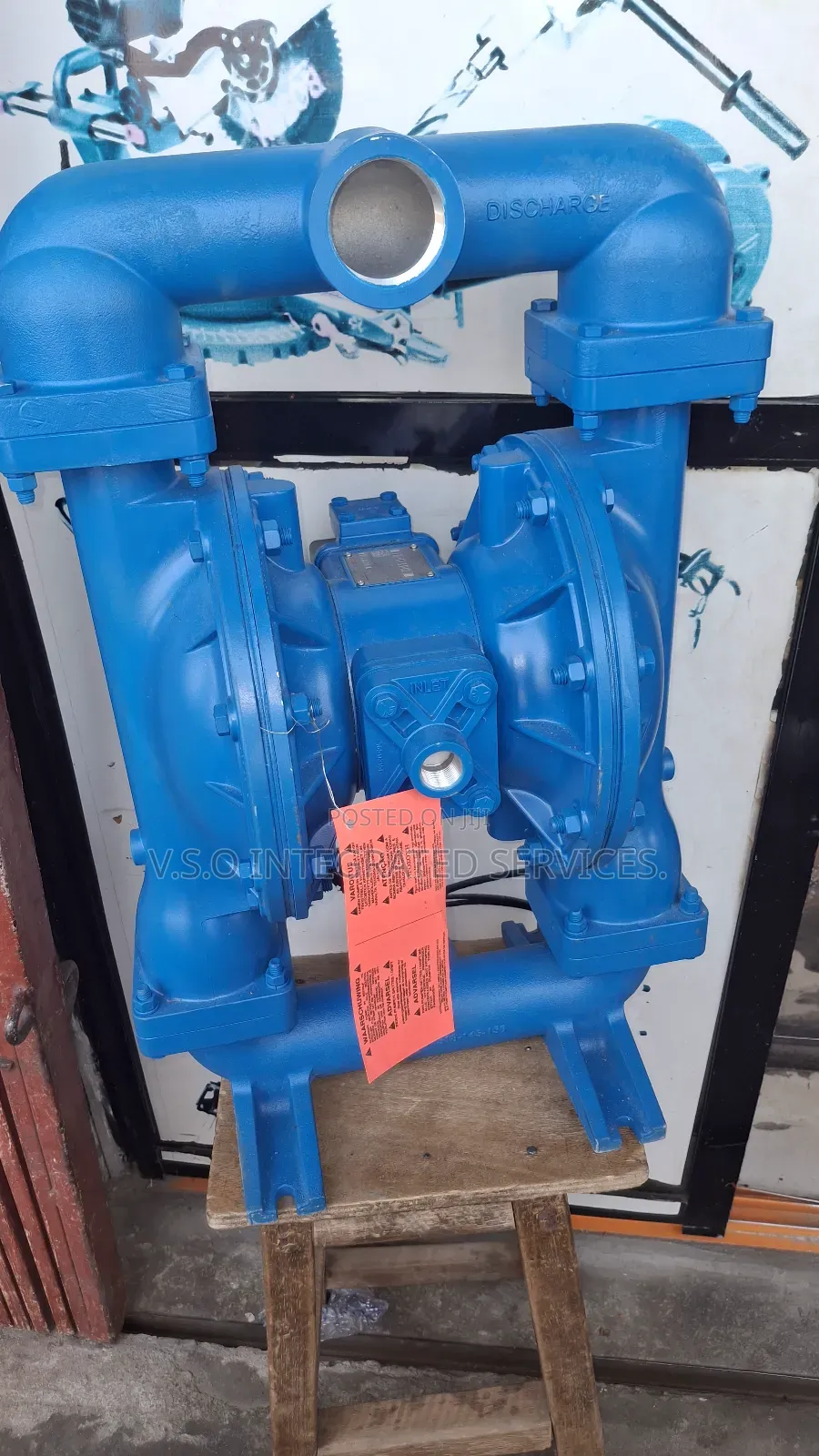2" Sandpiper Pneumatic Double Diaphragm Pump