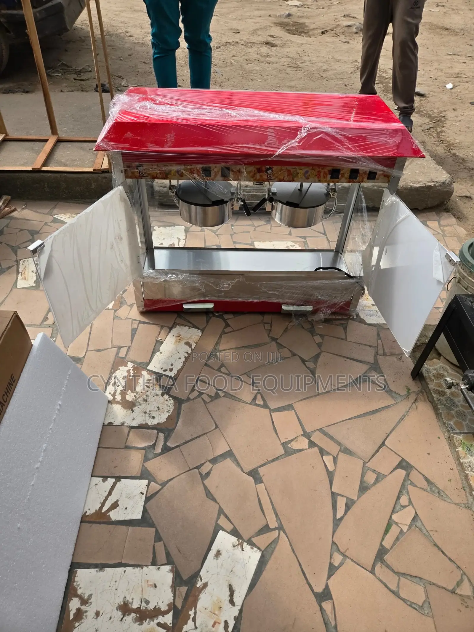 Popcorn Machine With Double Pot