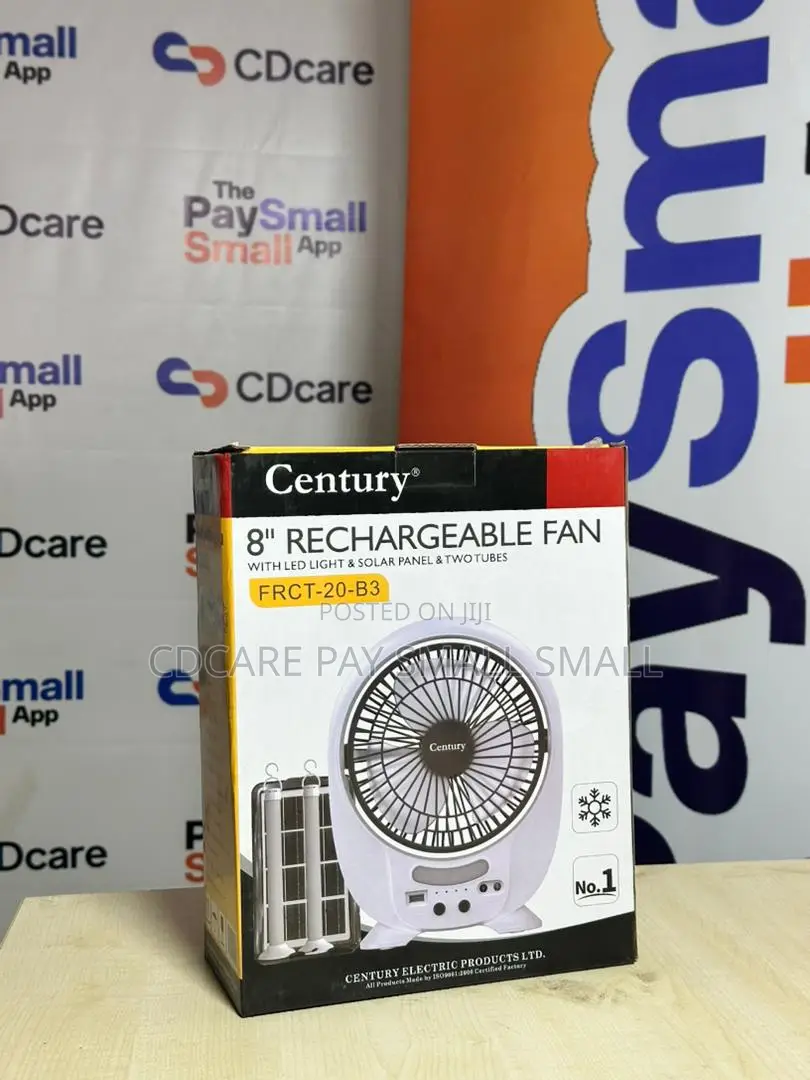 Pay Small Small Century Rechargeable Fan On Cdcare.App