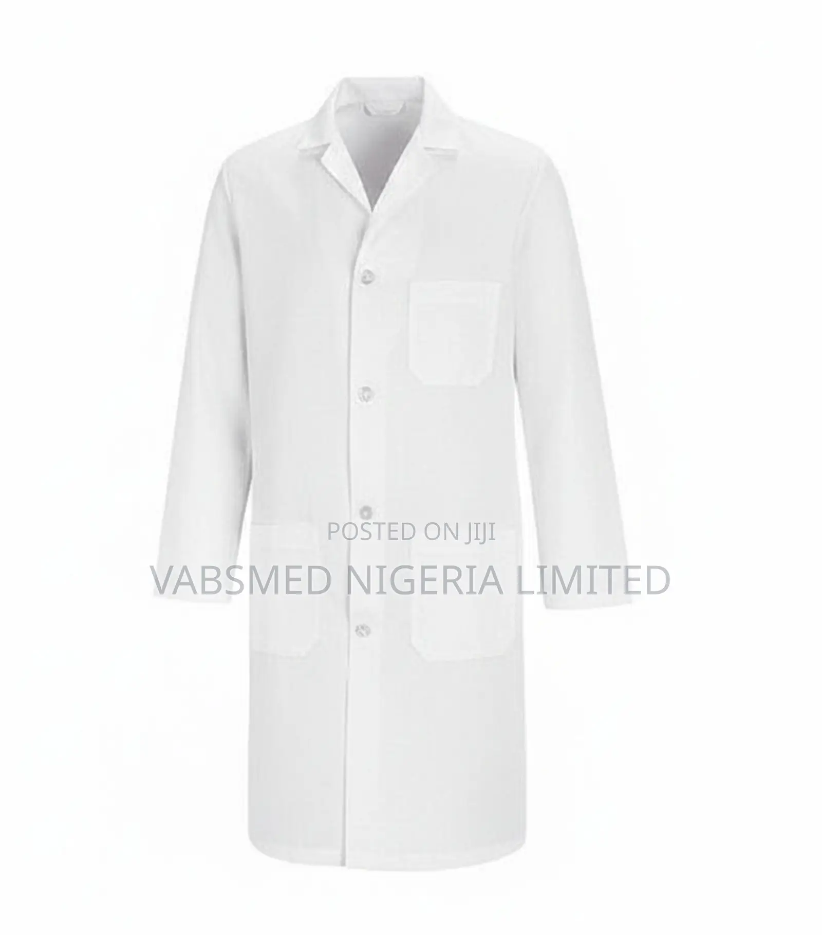 Premium Unisex Lab Coat - White