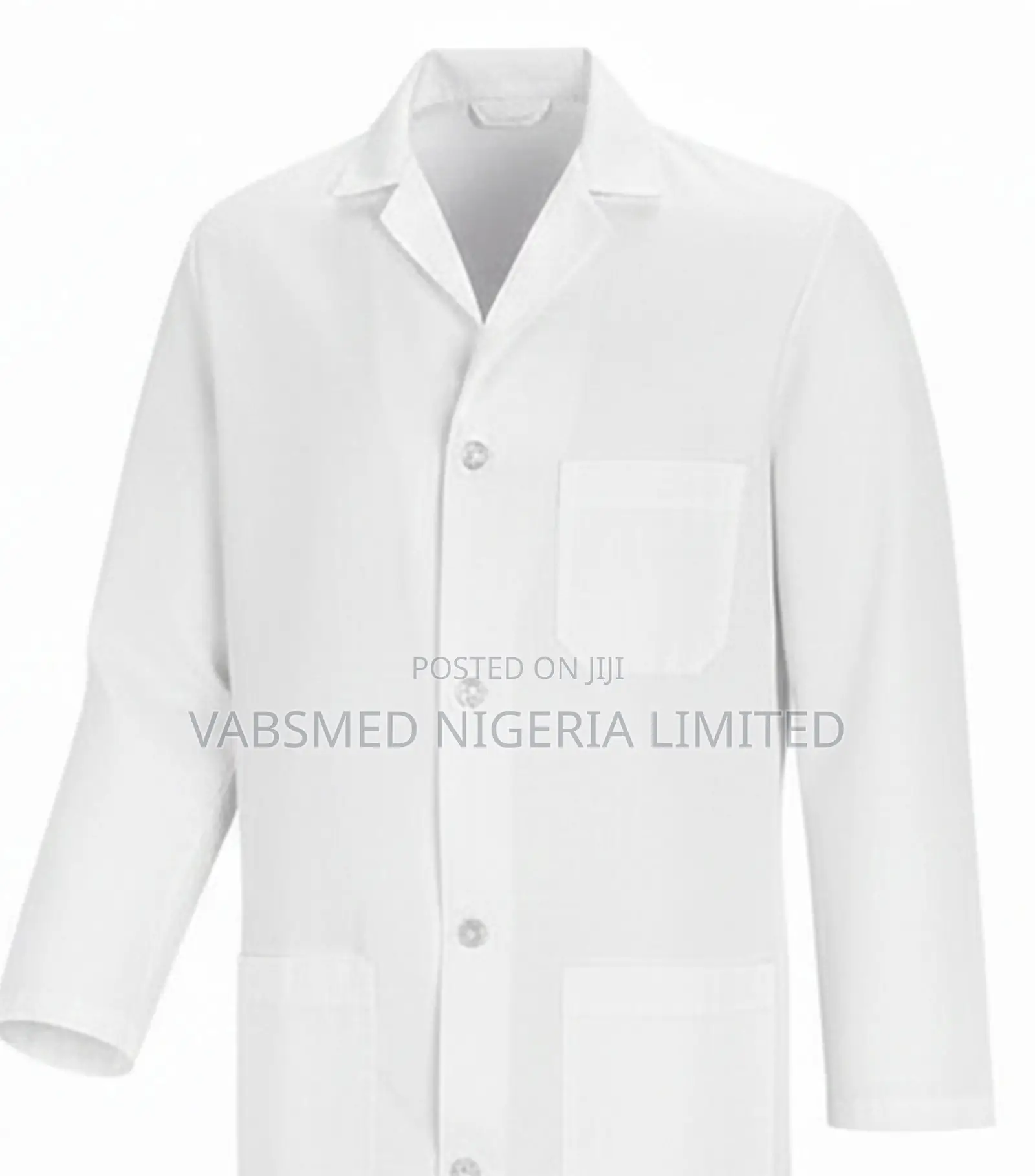 Premium Unisex Lab Coat - White