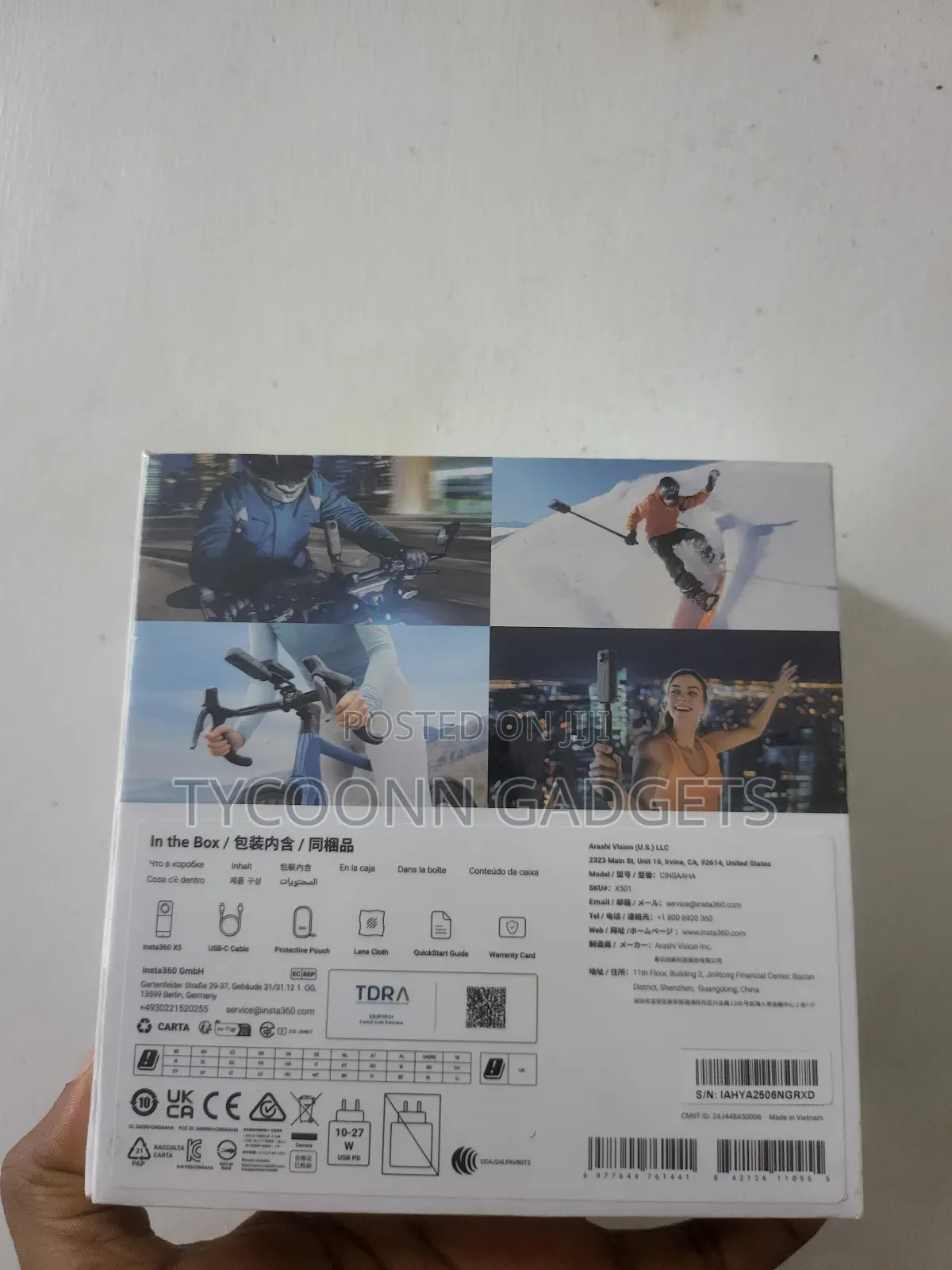 Insta360 X5 360 Action Camera