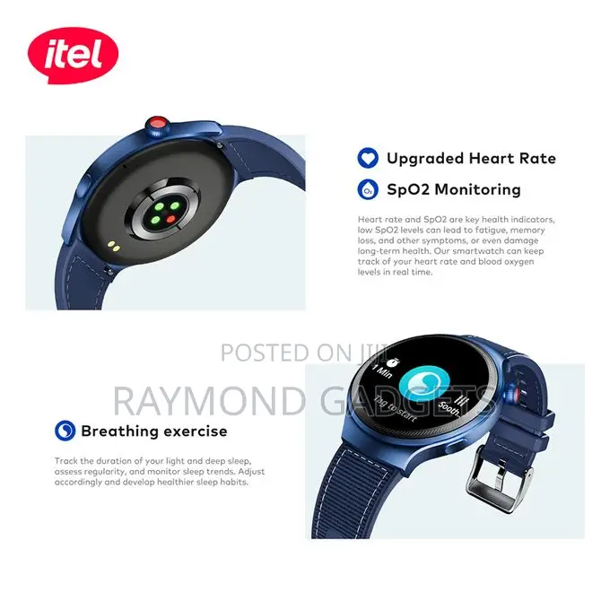 Itel Edge R1 Pro Smart Watch Isw-043 – 1.43” Amoled Display