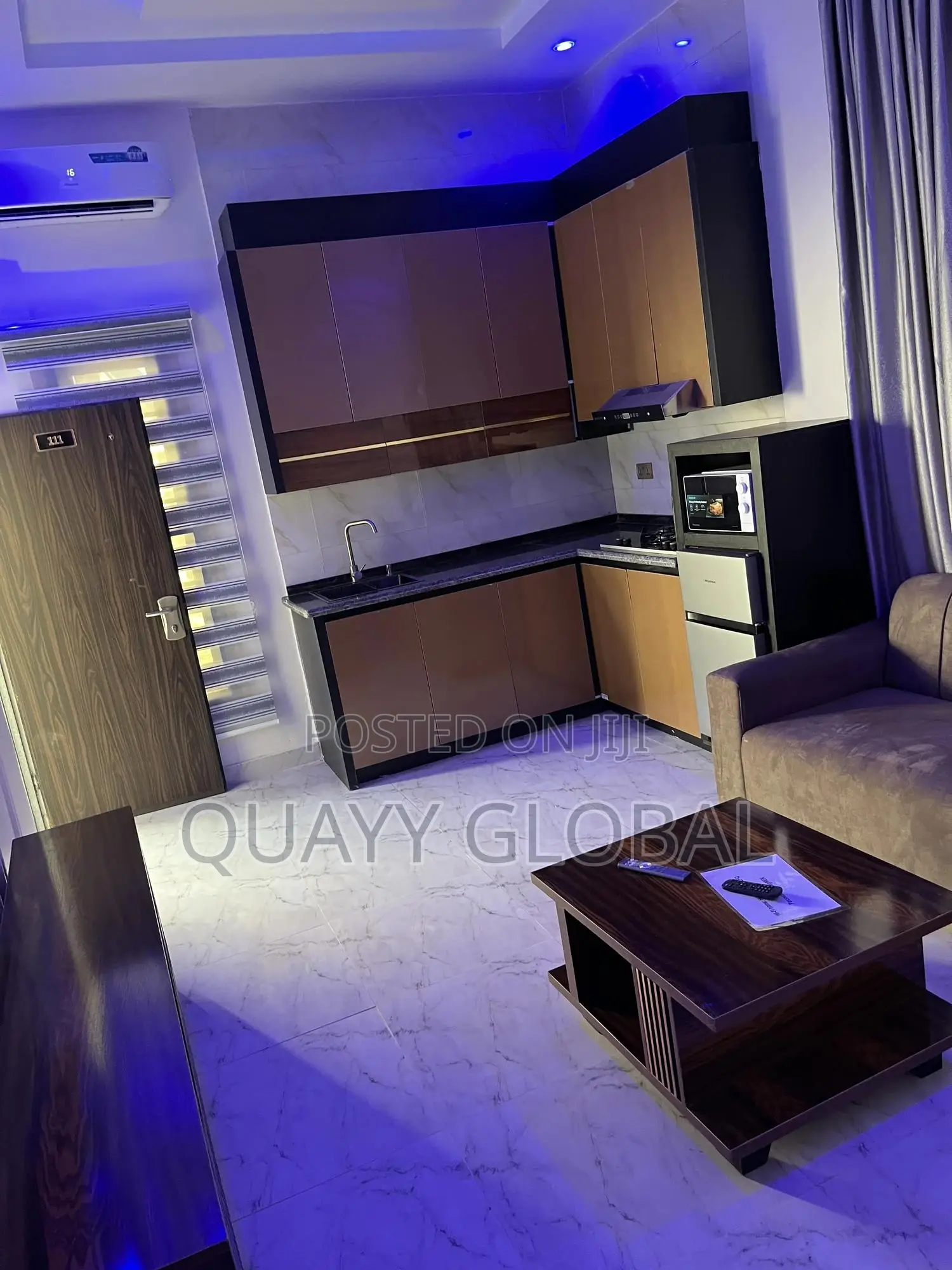 Beautifully Furnished One Bedroom Apartment With 24/7 Light and Wifi