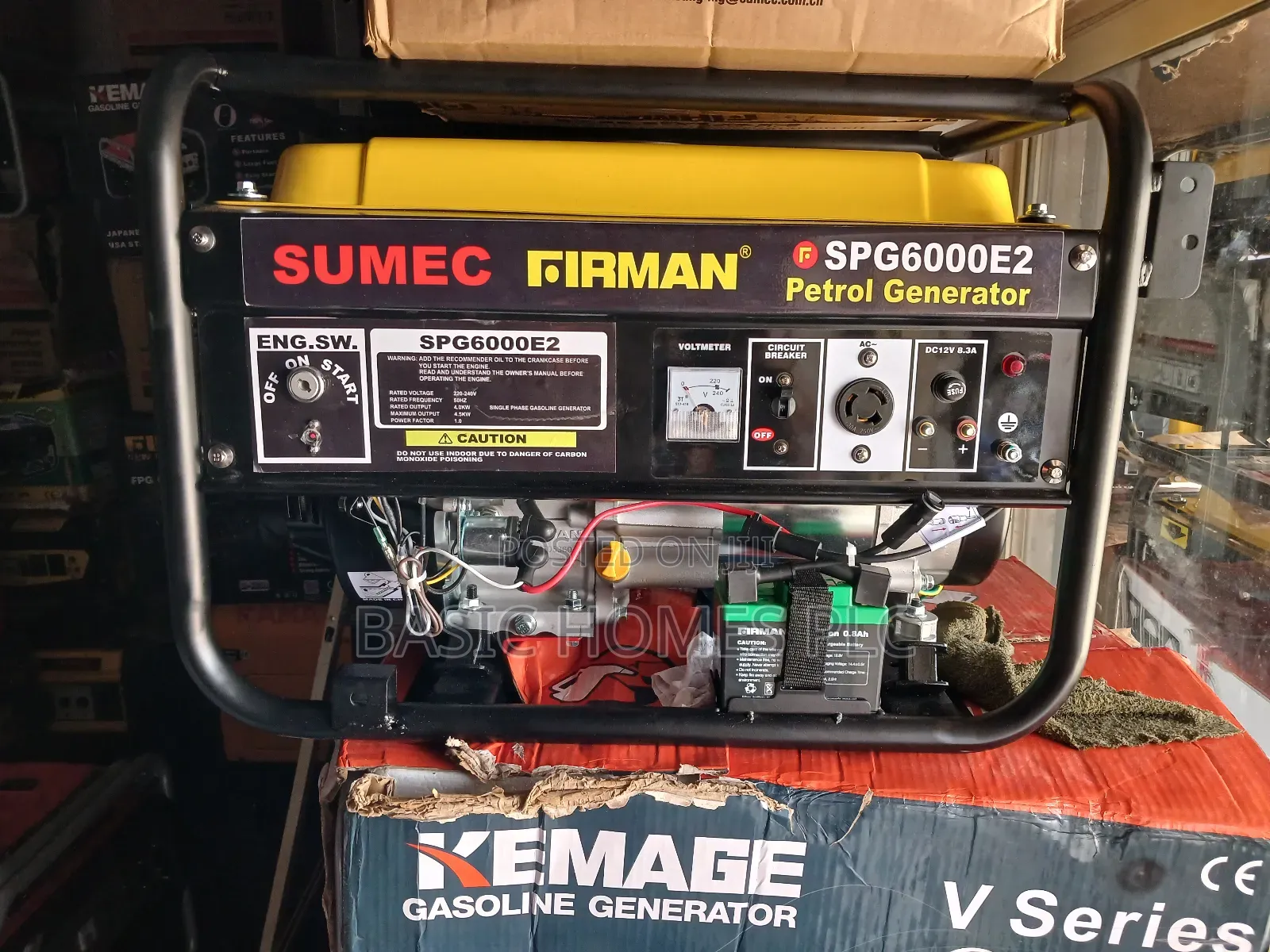 Sumec Firman Generator Spg6000e2