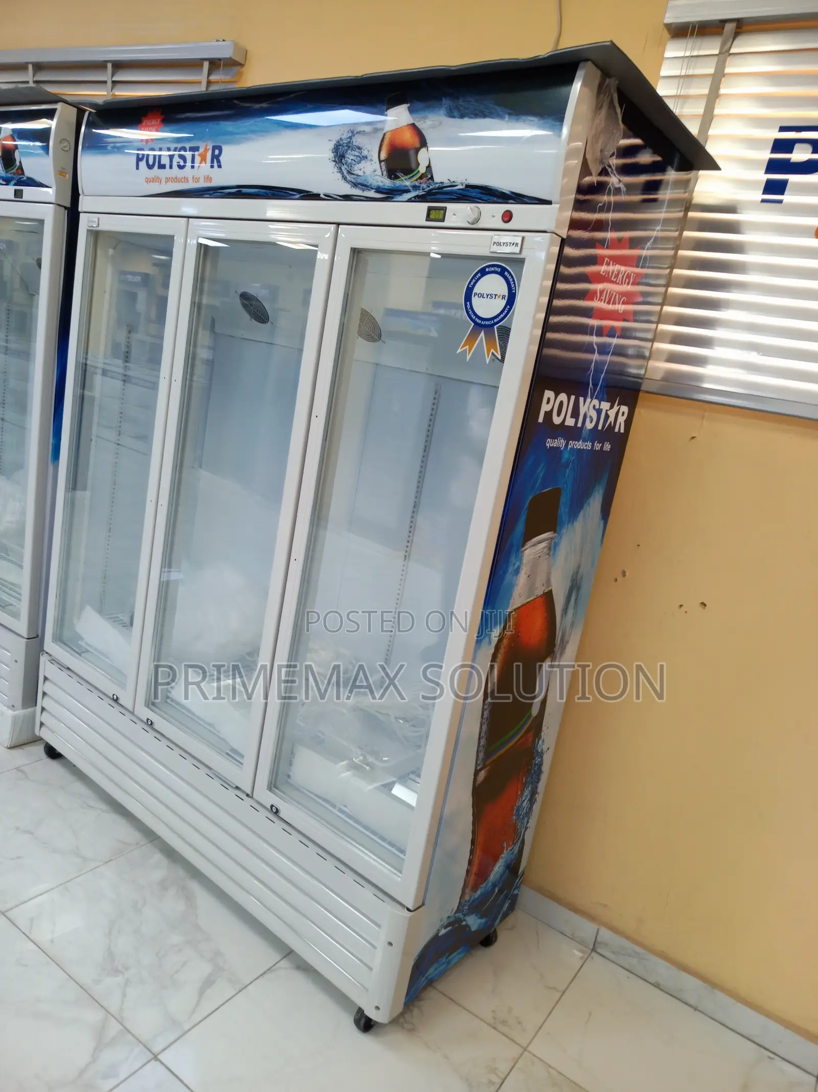 Polystar 3-Door 1055l Supermarket Display Chiller