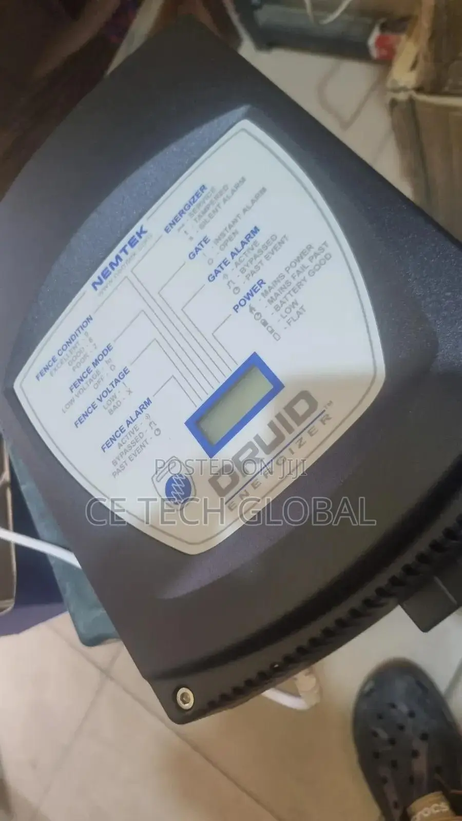 Electric Fence Energizer - Druid 13 LCD Energizer