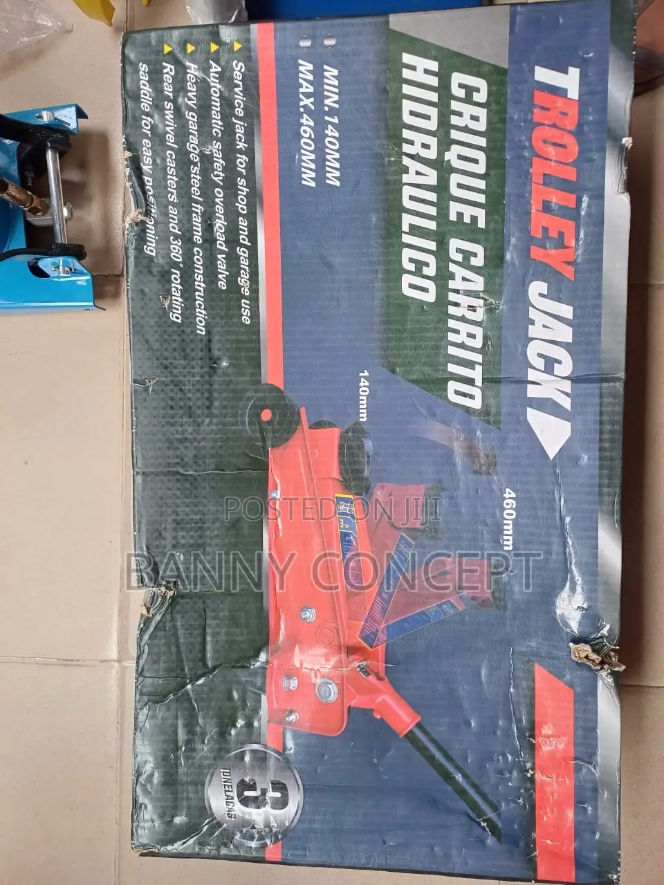 3 Ton Hydraulic Floor Jack