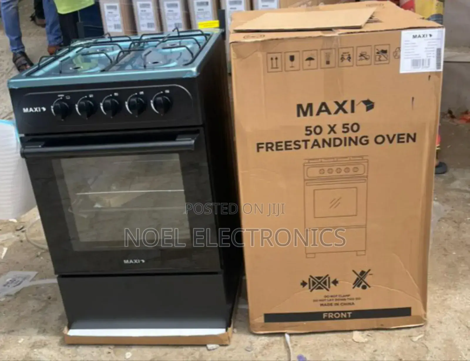 Maxi 50 by 50 Standing Cooker With Oven