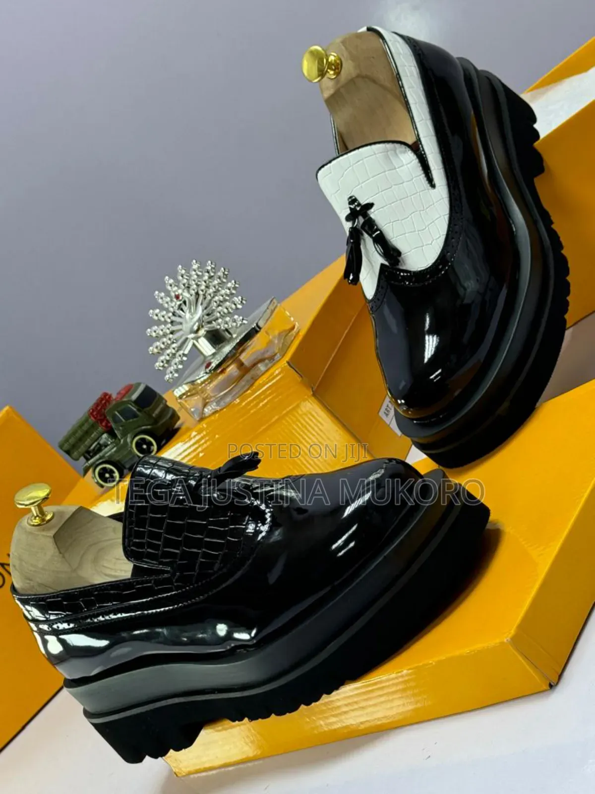 Louis Vuitton Latest Design Tie Shoes