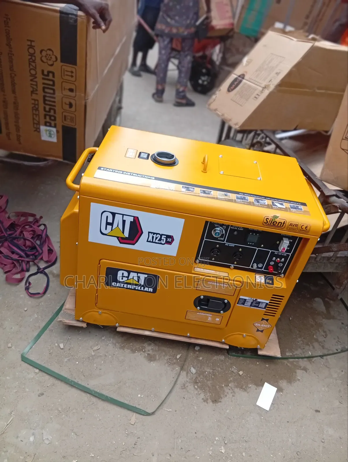 Best Cat 12kva Diseal Soundproof Generator