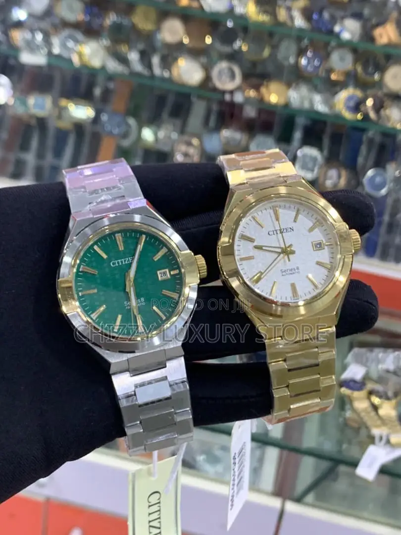 Citizen Quality Luxury Men Chain Strap Wristwatch