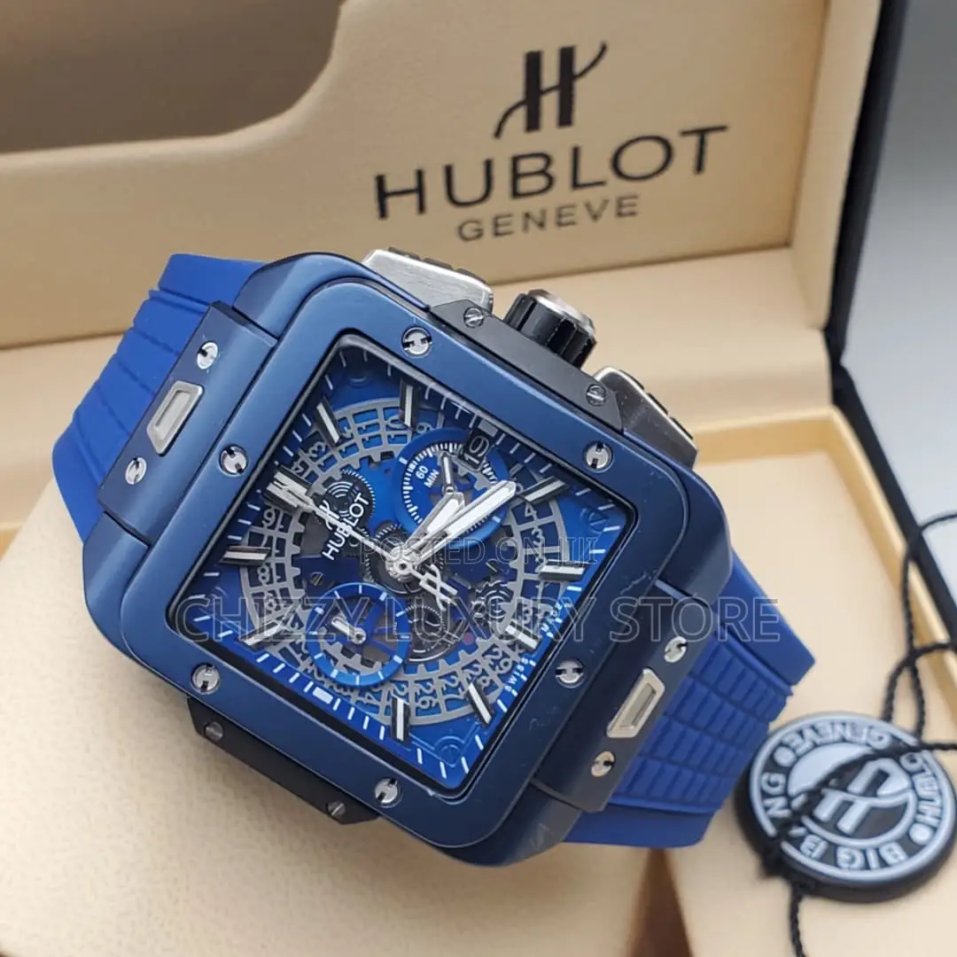 Hublot Quality Luxury Menchronograph Water Resistance Wristwatch