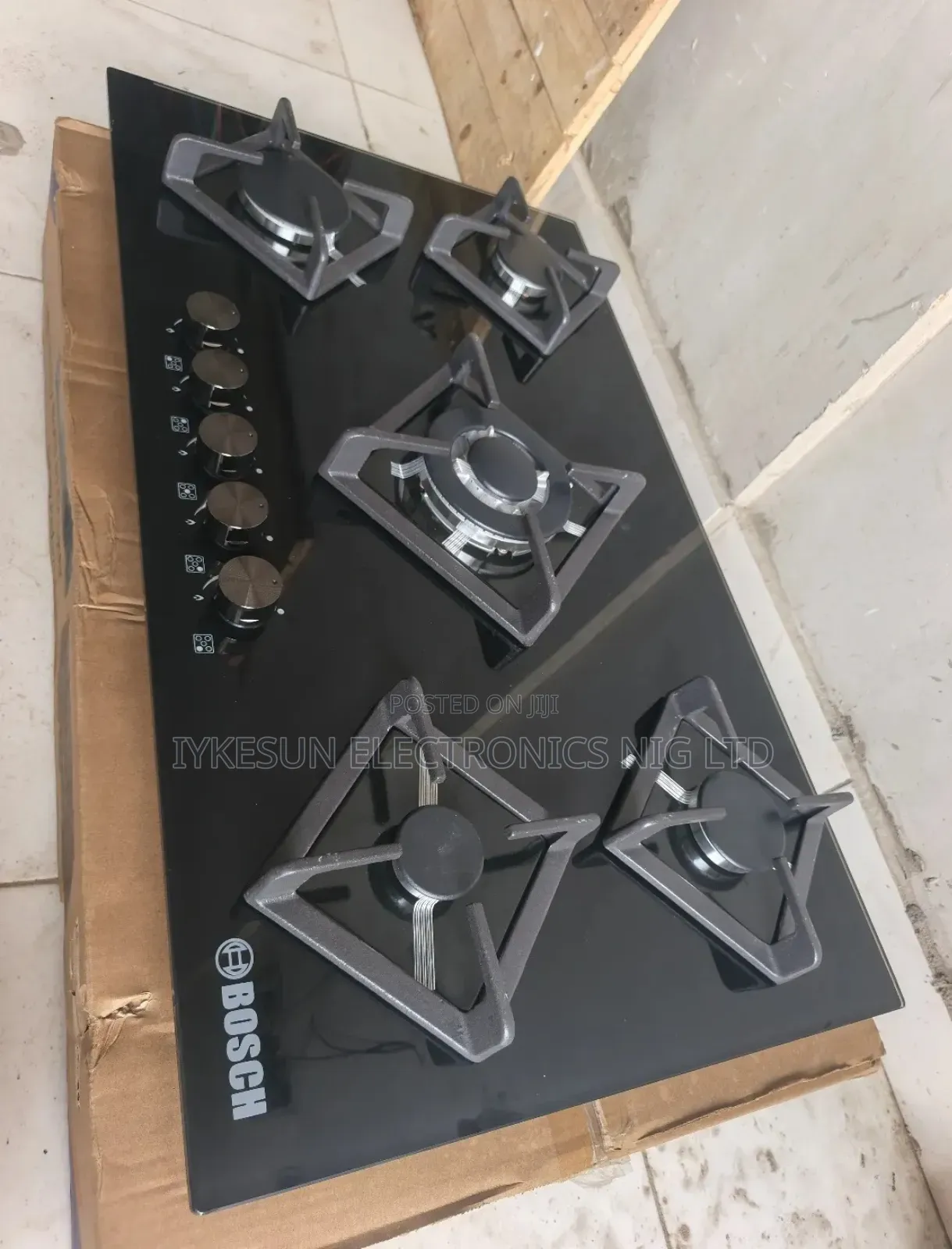 Original Quality Bosch 90cm Inbuilt Gas Cooker Hob 5 Burners Automatic