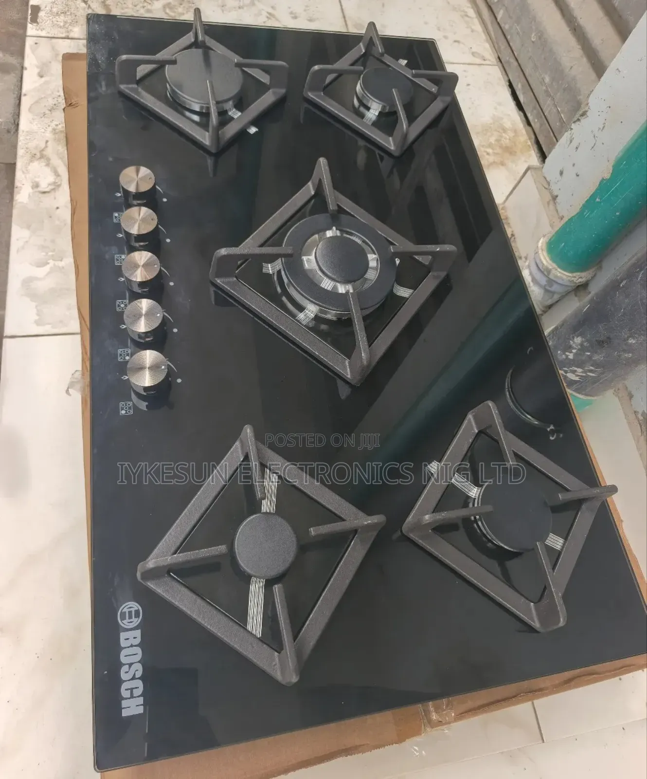 Original Quality Bosch 90cm Inbuilt Gas Cooker Hob 5 Burners Automatic