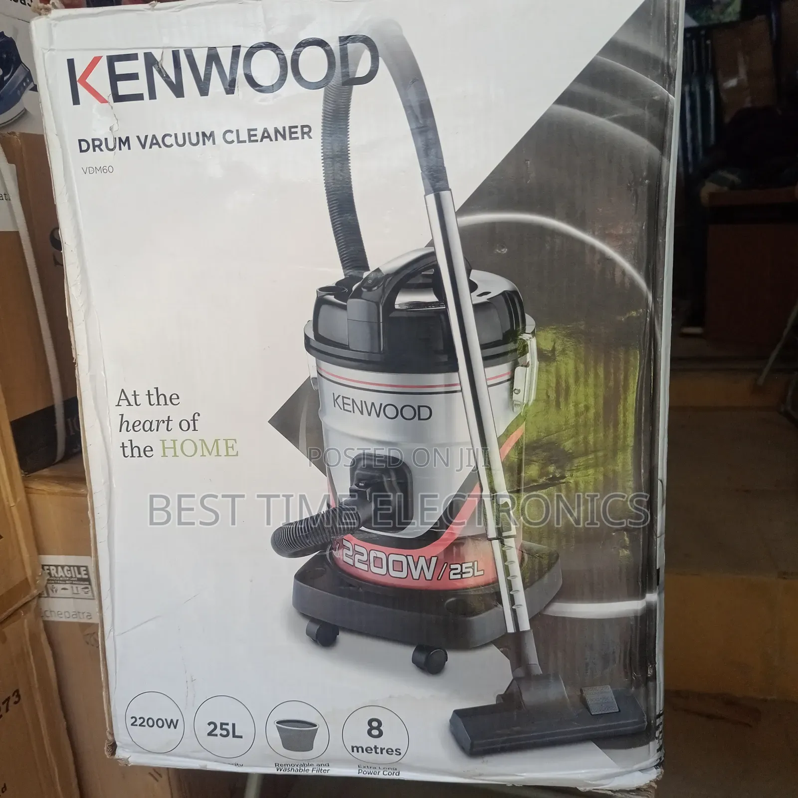 Kenwood 25l Drum Vacuum Cleaner