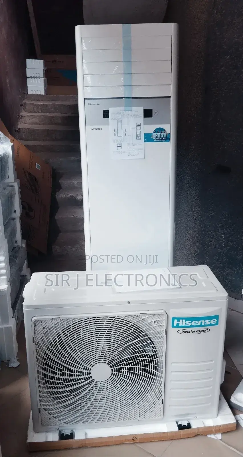 Hisense 3ton/3hp Inverter Floor Standing Unit Airconditioner+ Warranty