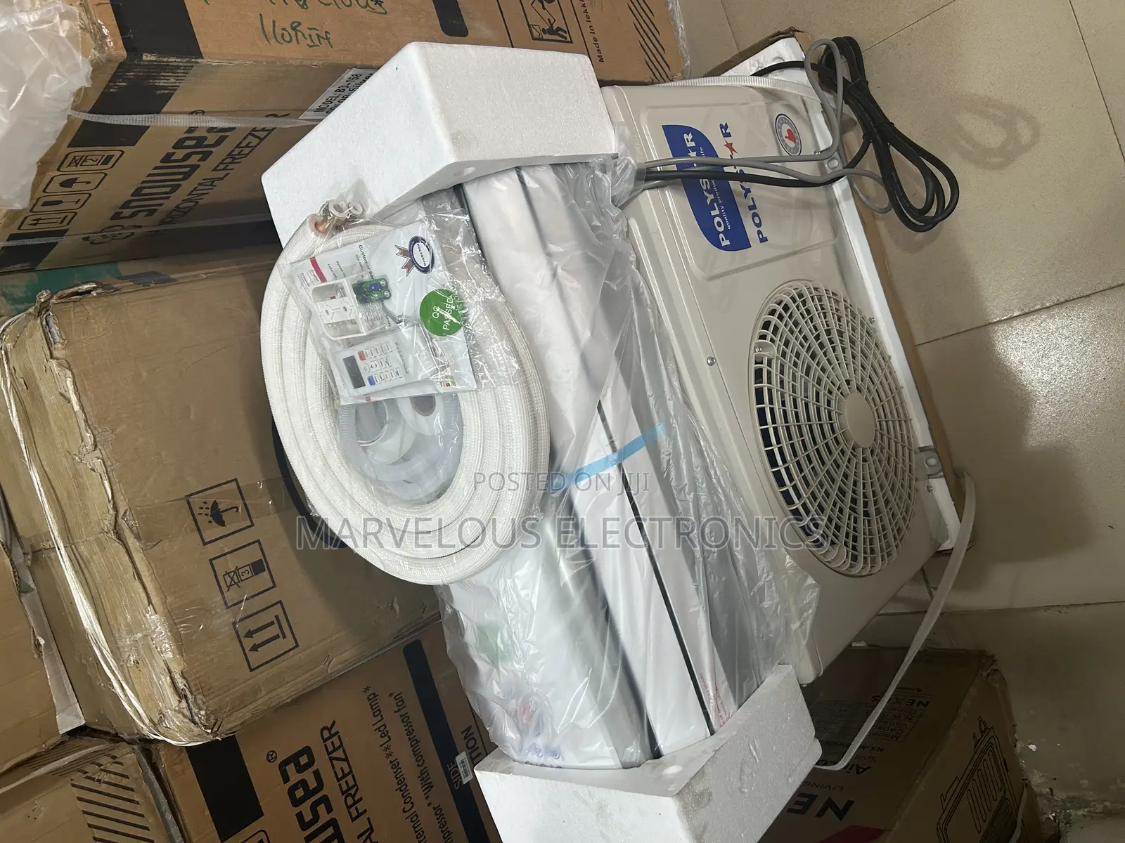 Brand New Polystar 1hp Full Copper Coil Air Conditioner With Accessary