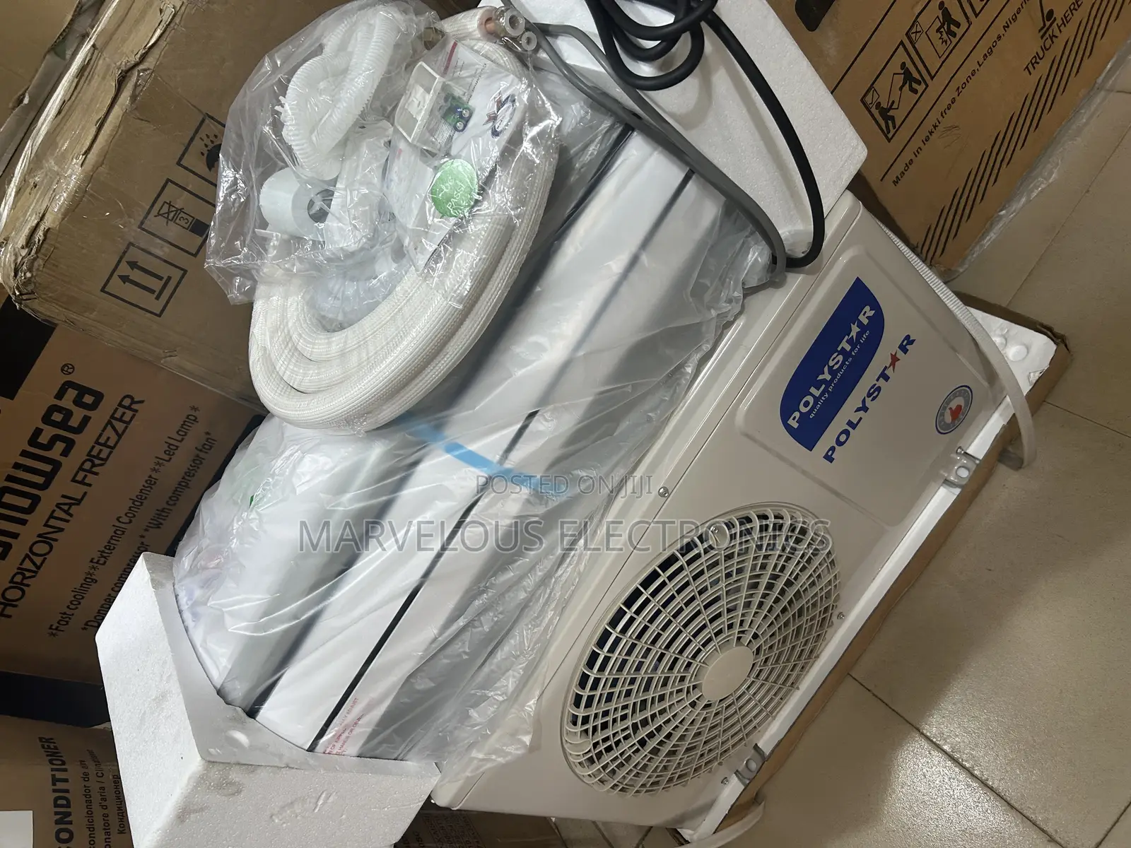 Brand New Polystar 1hp Full Copper Coil Air Conditioner With Accessary