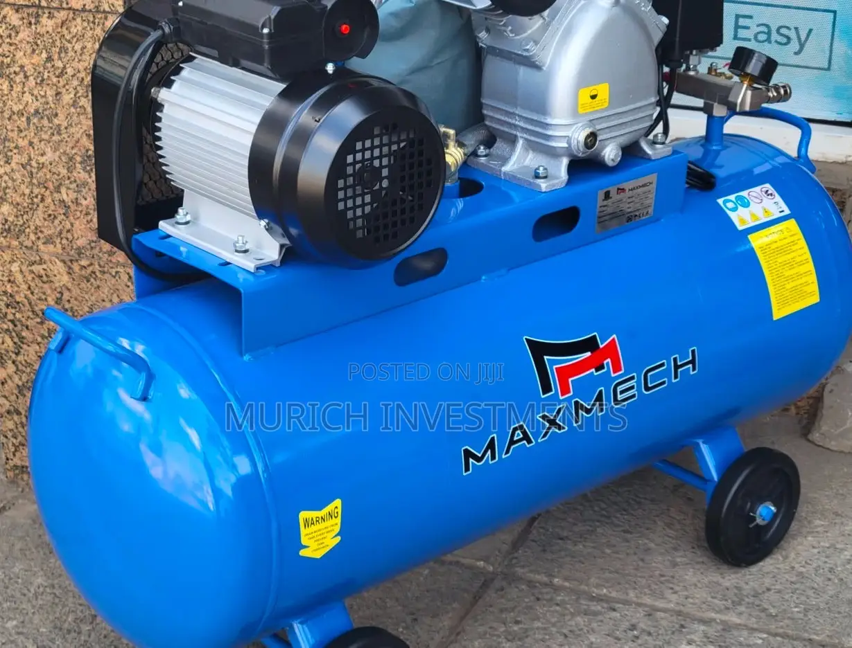 Maxmech 2.2kw 100l Industrial Air Compressor 8 Bar 250l/Min Air Pump