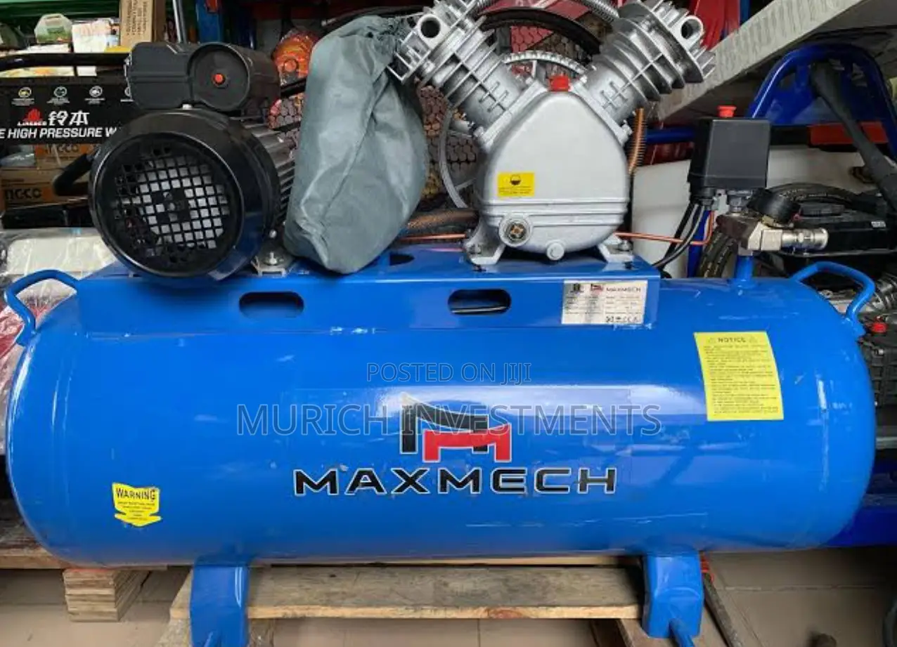 Maxmech 2.2kw 100l Industrial Air Compressor 8 Bar 250l/Min Air Pump