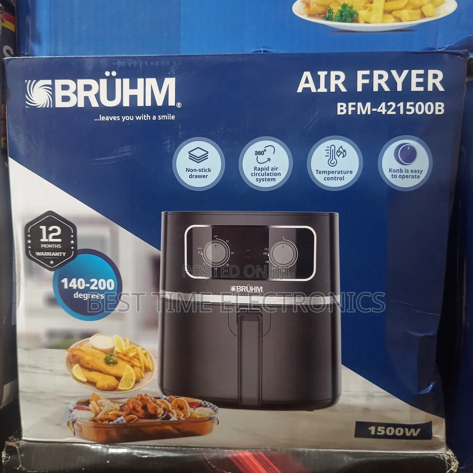 Original Bruhm 4.2l Air Fryer