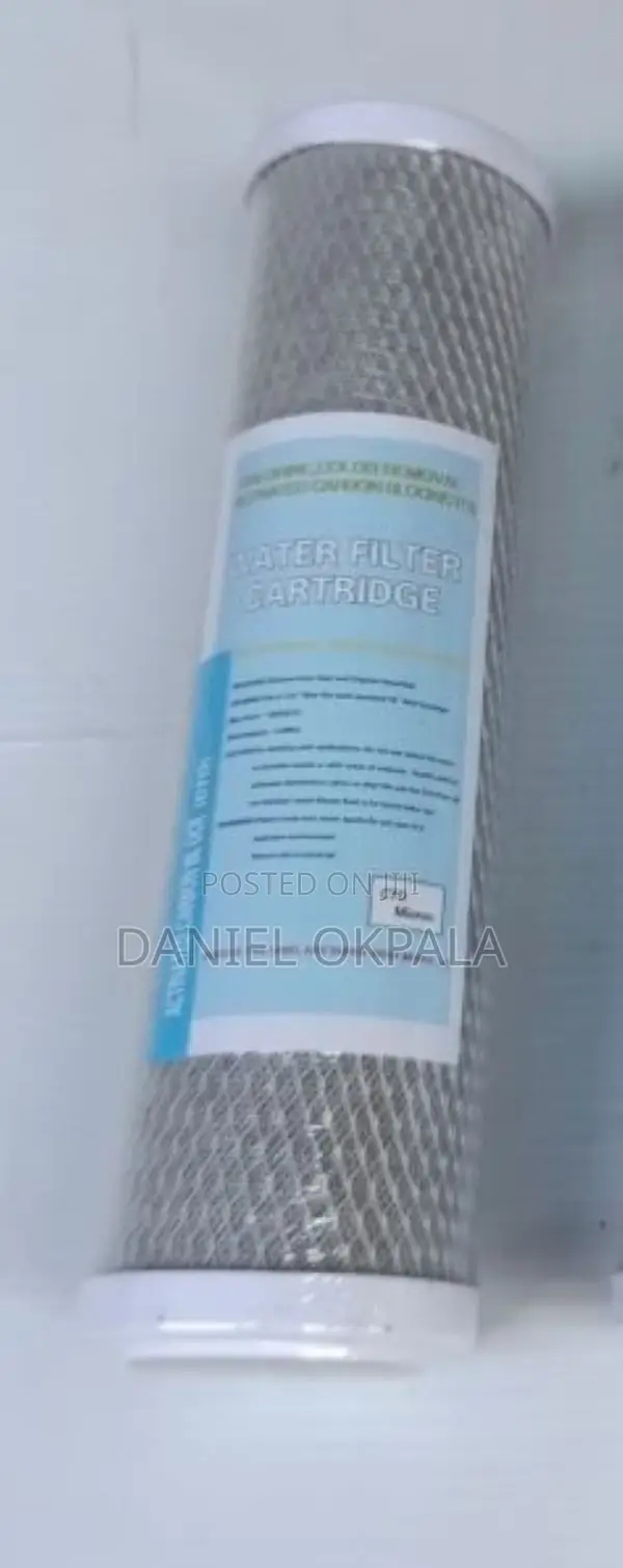 Chlorine Color Removal Activated Carbon Cto Water Filter Cartridge