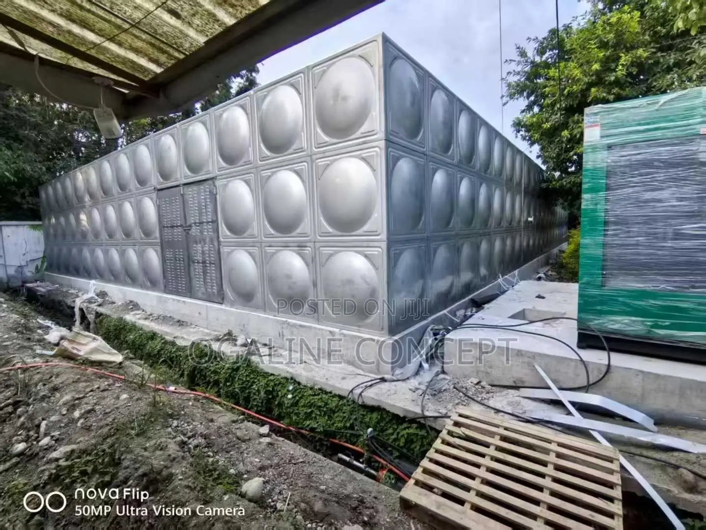 5000 Liters Square Stainless Tank
