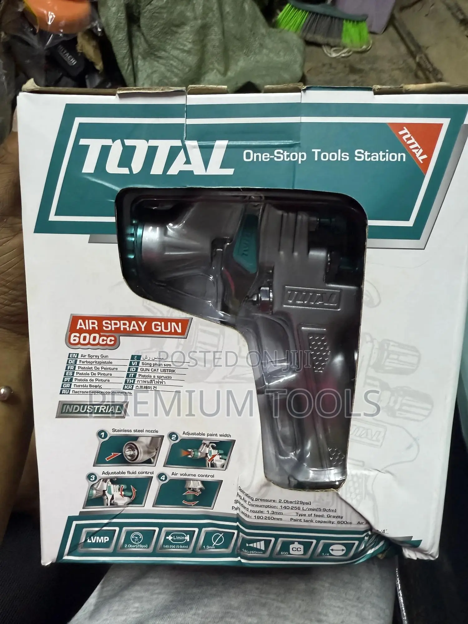 Total Air Spray Gun 600cc