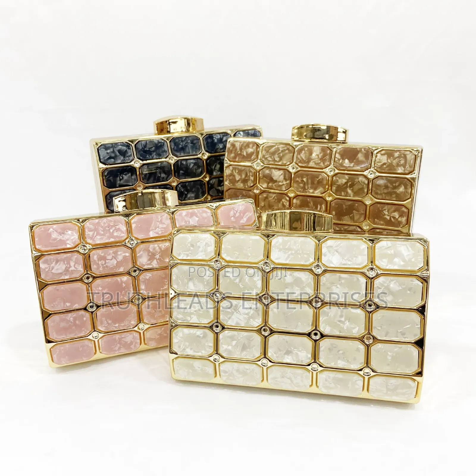 Luxury Acrylic Ladies Wedding Party Clutch Bag