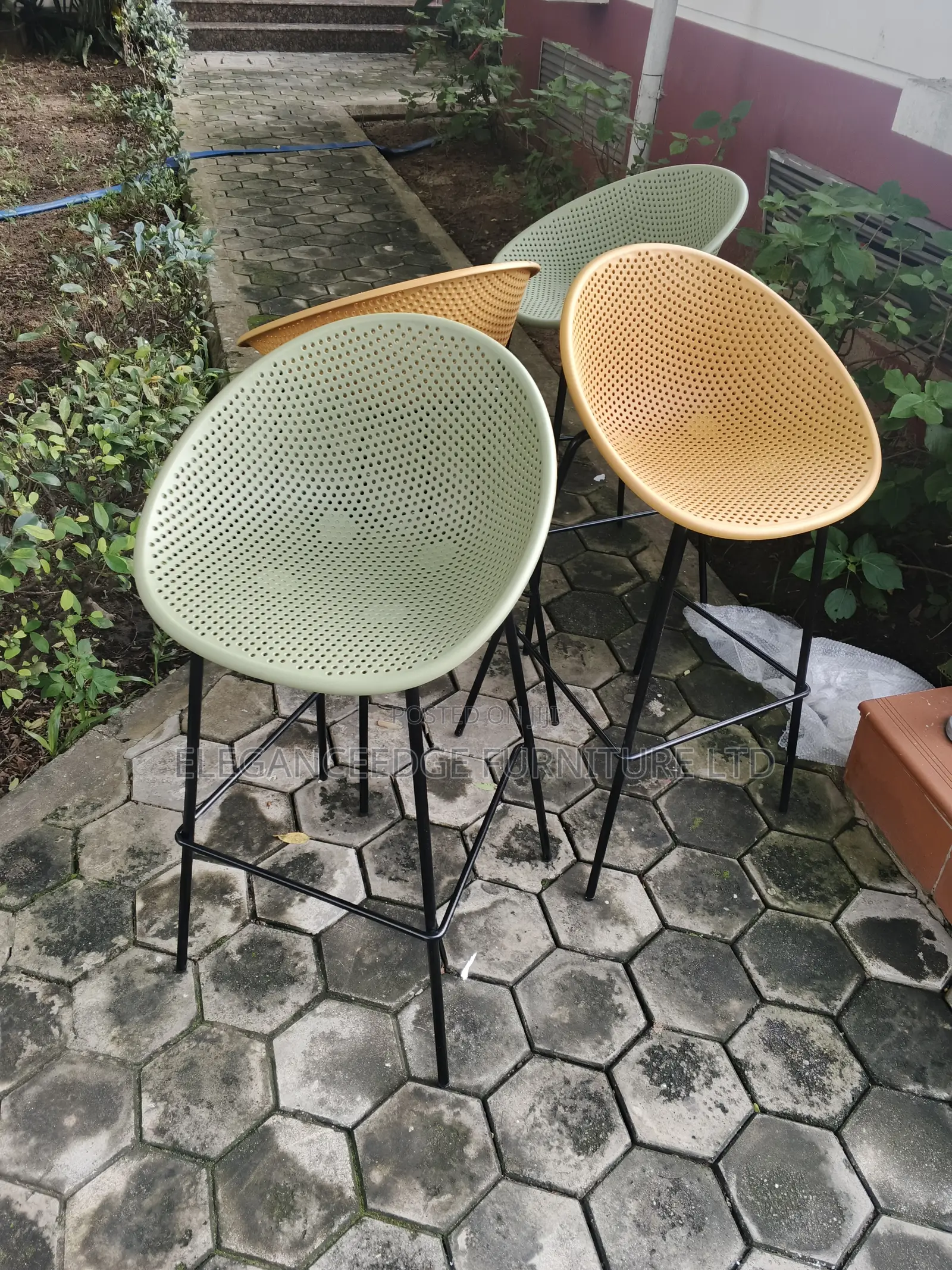 High Stool Black Legs Bars Stools Chair