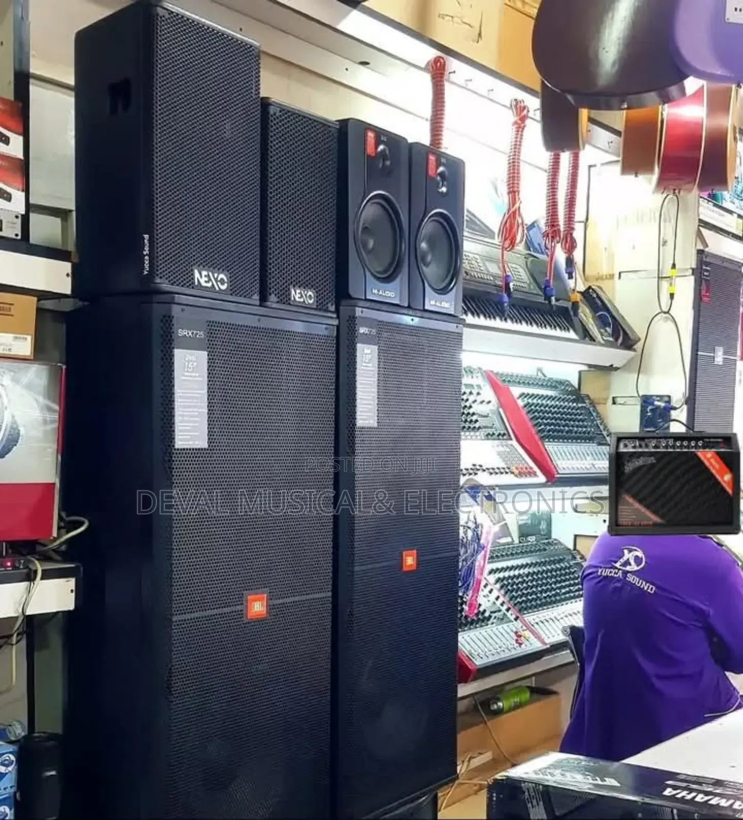 JBL Double Speaker and Tweeter