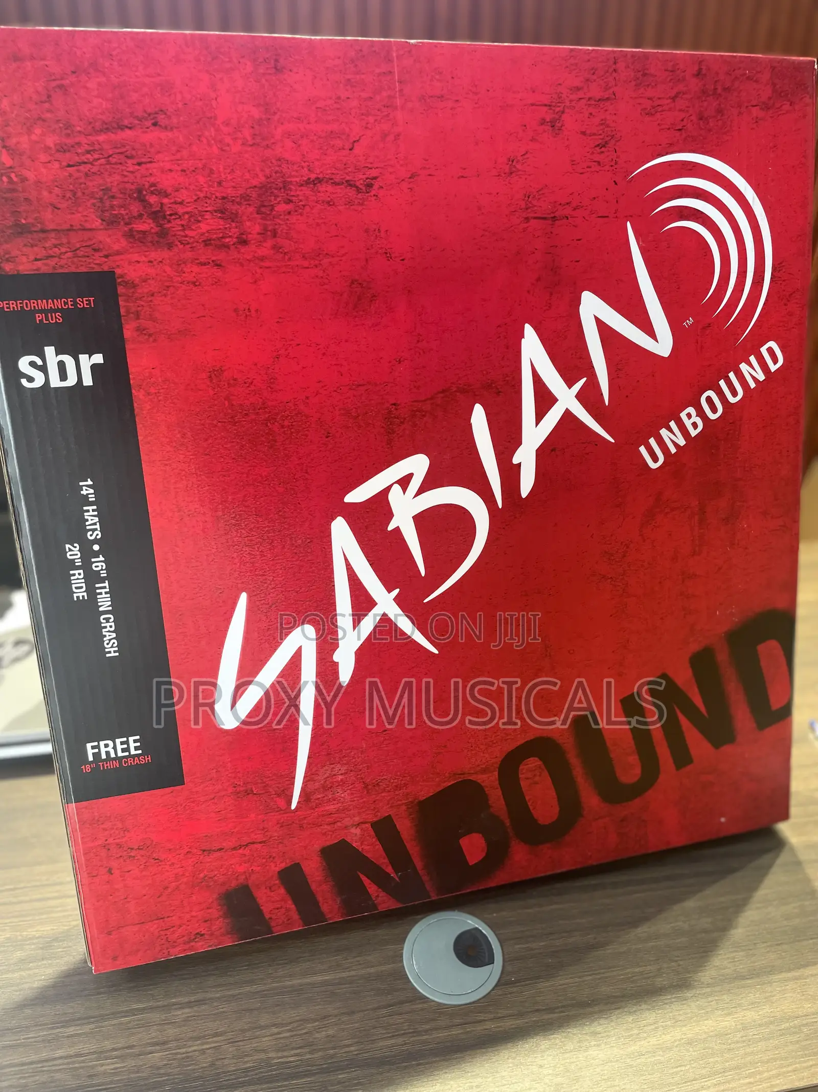 SBR Sabian Set Unbound Cymbal Pack