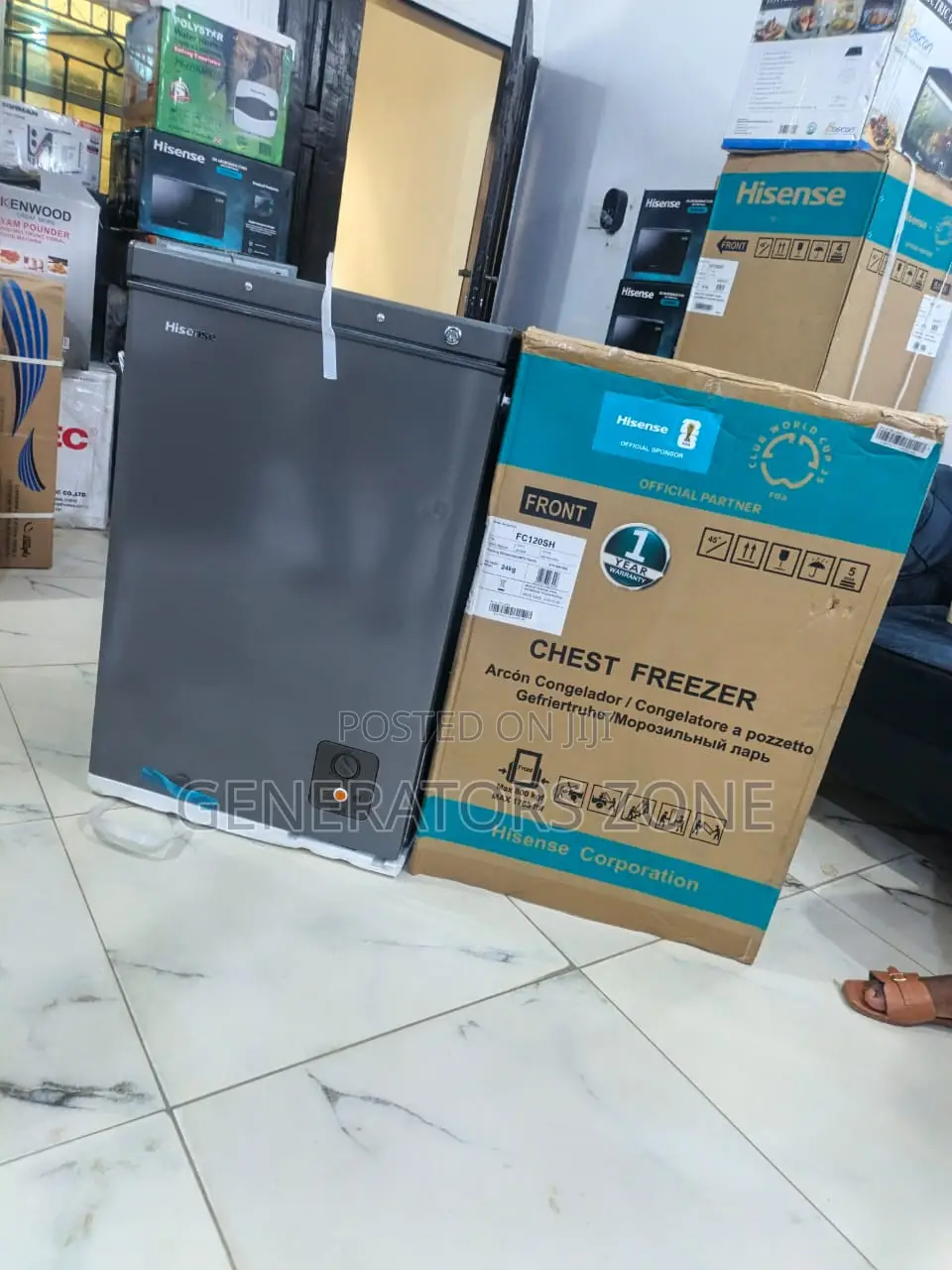 Hisense 95l Utility Chest Freezer Fc120sh