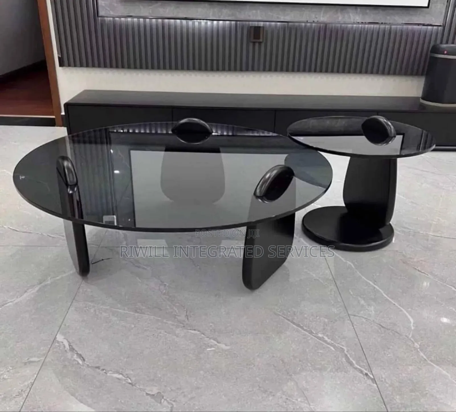 Two in One Glass Table