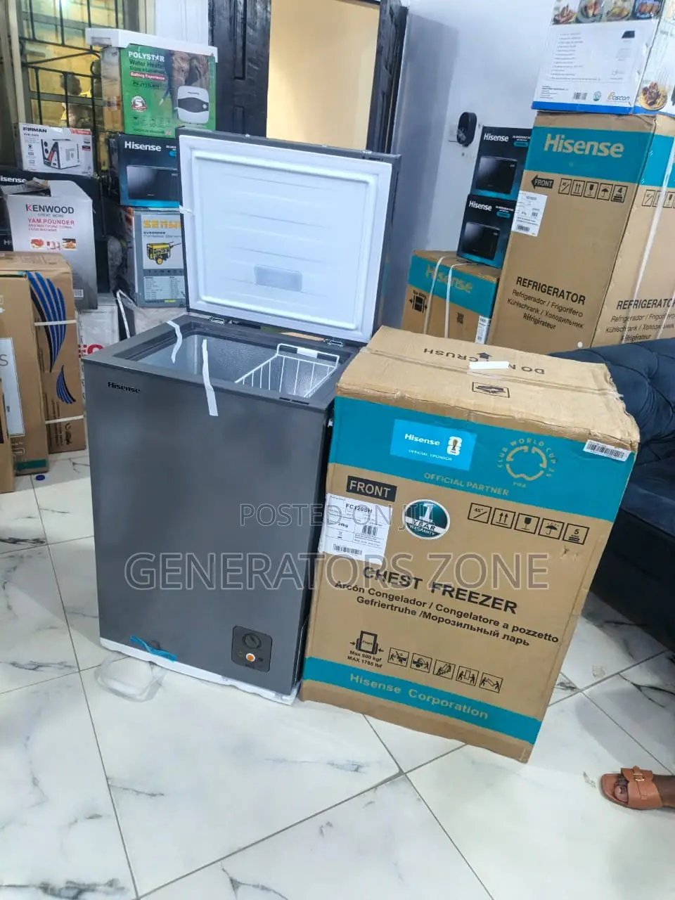 Hisense 95l Chest Freezer Build Fc120sh