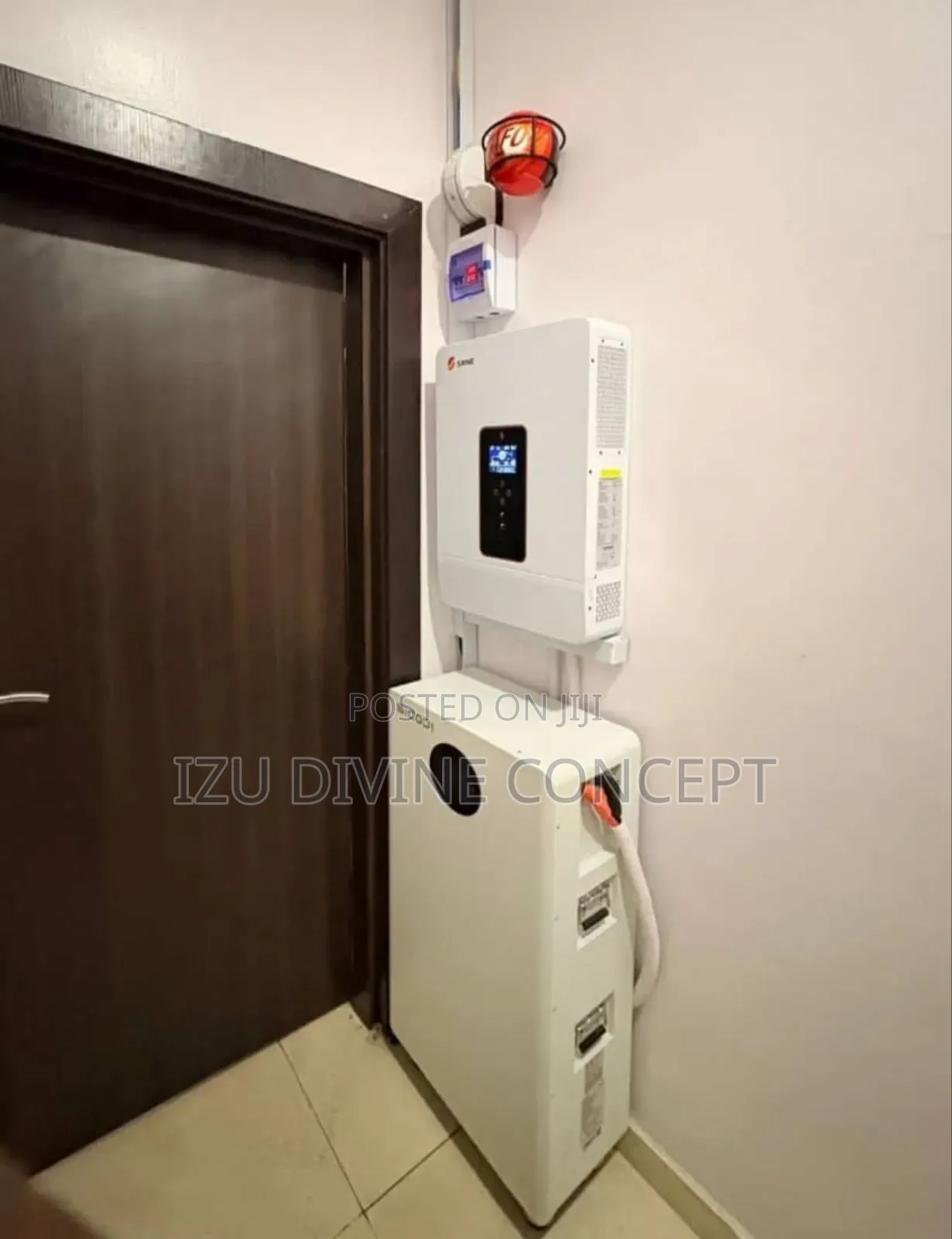 10kva Inverter Setup and 16kwh Lithium Ion Battery Backup