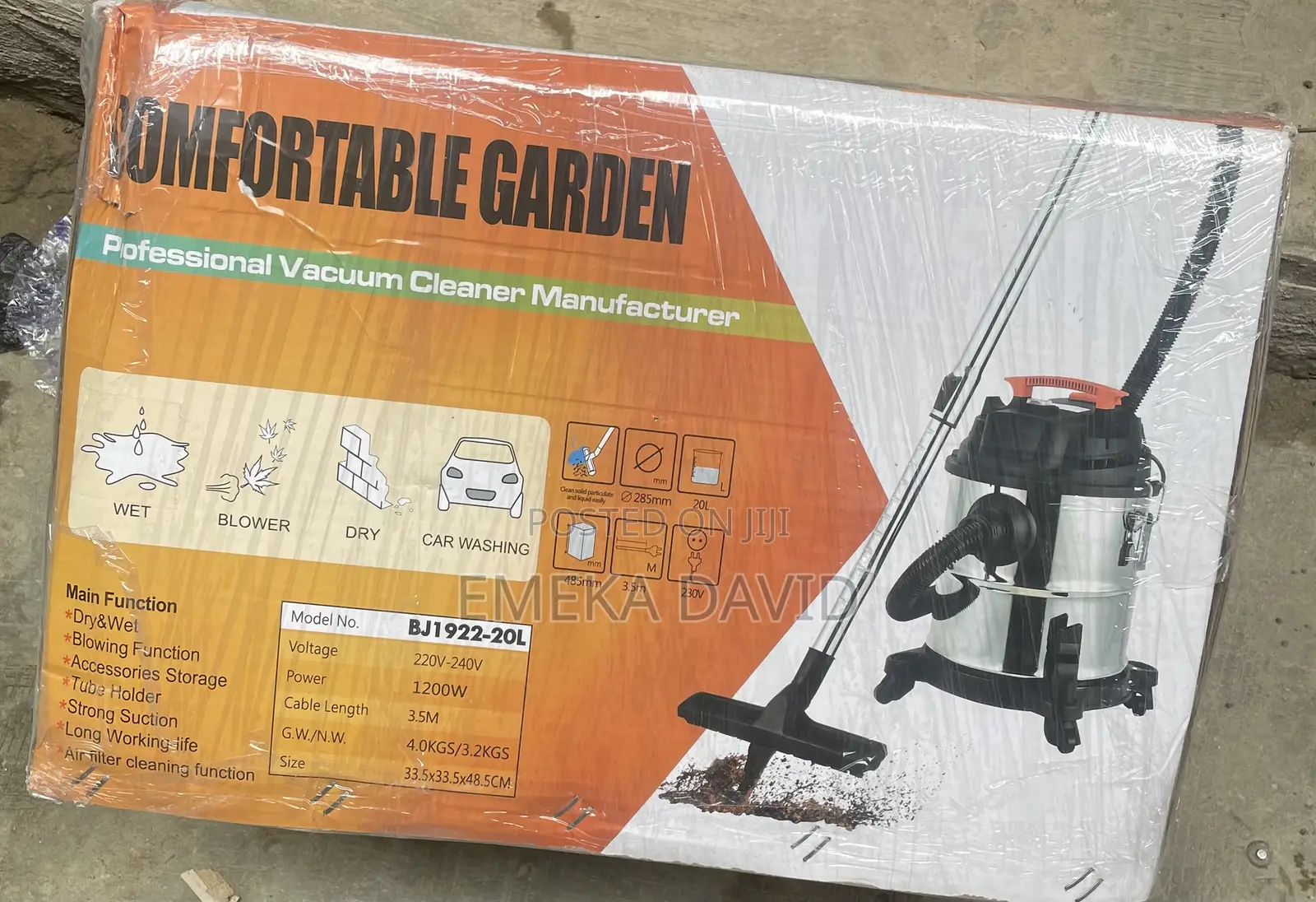 Vaccum Cleaner 20l Proffesional