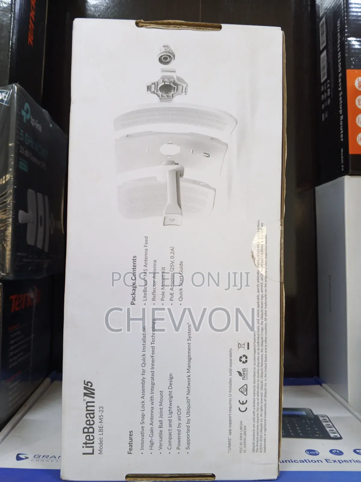 Ubiquiti Litebeam Lbe-M5-23 | Long-Range Outdoor Wireless Bridge
