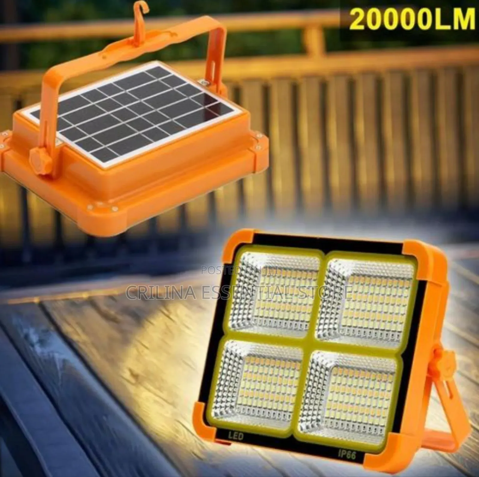 Solar Light, Outdoor Wall Lamp, Auto Light-Up, 7200mah