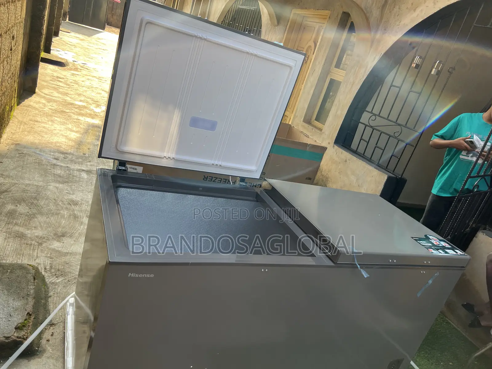Spacious Hisense 500l FRZ Fc 66dd Double Door Freezer