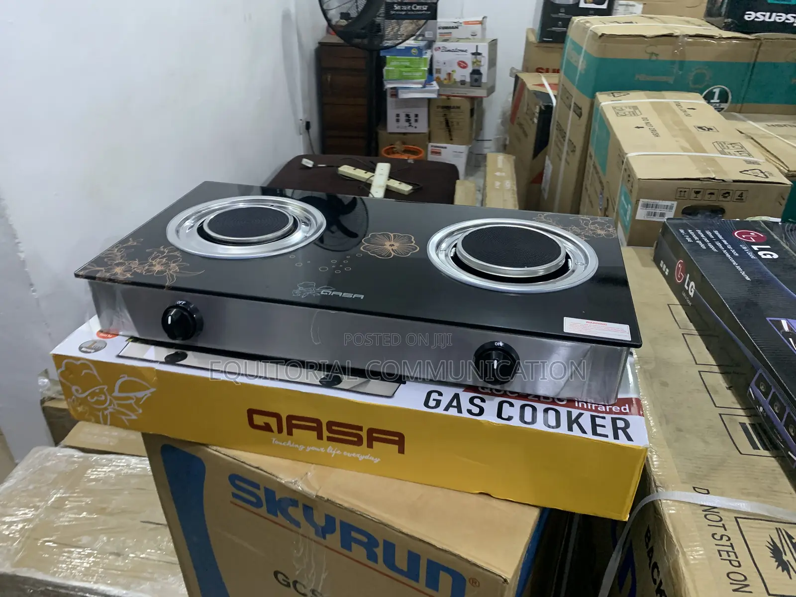 Qasa Infrared Cooker QGC-2bg – Fast Cooking Innovation